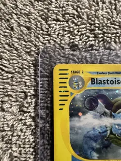 Pokemon TCG Blastoise Expedition Base Set 4/165 Holo Rare LP - Image 3