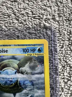 Pokemon TCG Blastoise Expedition Base Set 4/165 Holo Rare LP - Image 4