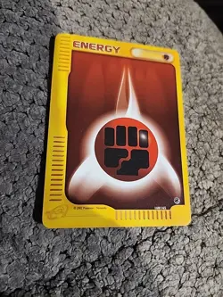 Pokemon Fighting Energy 160/165 Expedition Base Set Regular Pokemon TCG - Image 1