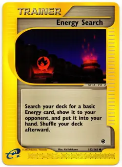 Pokemon - Expedition ENERGY SEARCH 153/165 NM - Image 1