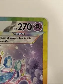 Pokemon TCG Espeon EX Prismatic Evolutions Holo Card 155/131 Near Mint Condition - Image 3