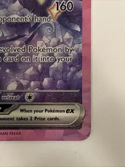 Pokemon TCG Espeon EX Prismatic Evolutions Holo Card 155/131 Near Mint Condition - Image 4