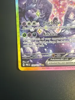 Pokemon TCG Espeon EX Prismatic Evolutions Holo Card 155/131 Near Mint Condition - Image 5