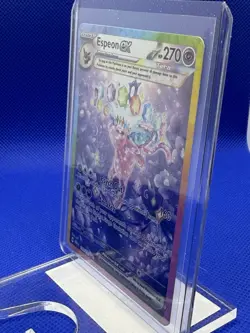 Pokemon TCG Espeon EX Prismatic Evolutions Holo Card 155/131 Near Mint Condition - Image 3