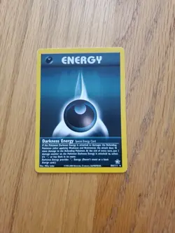 Darkness Energy Pokemon Card 104/111 Neo Genesis Unlimited Rare Vintage - Image 1