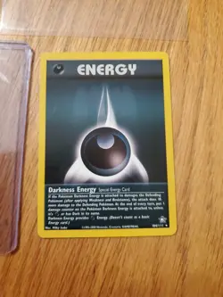 Darkness Energy Pokemon Card 104/111 Neo Genesis Unlimited Rare Vintage - Image 5