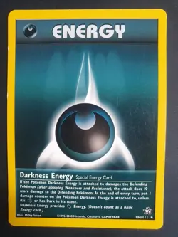 Darkness Energy 104/111 - Neo Genesis Set - Pokemon Card - Excellent Condition - Image 1