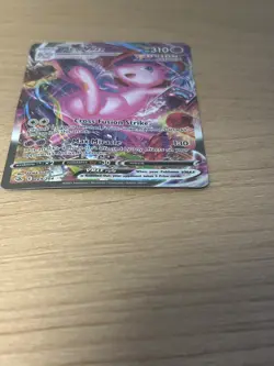 Pokemon TCG Mew VMAX Fusion Strike 269/264 Holo Secret Rare HP CREASED - Image 5