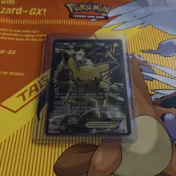 POKEMON TCG PIKACHU EX XY124 FULL ART 2016 HOLO BLACK STAR PROMO CARD NM/LP - Image 1