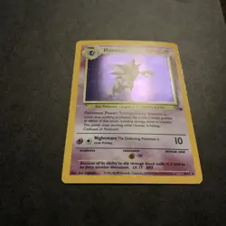 Haunter 6/62 Fossil Set Rare Holo Pokemon Card WOTC Vintage - Excellent / NM - Image 4