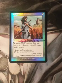 Swords to Plowshares FNM Promos Foil SIGNED MTG - Image 1