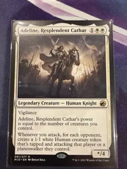 Adeline, Resplendent Cathar Innistrad: Midnight Hunt Regular - Image 1