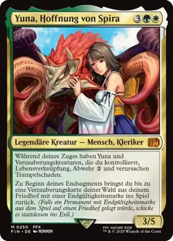 MTG Magic the Gathering FINAL FANTASY Yuna Hoffnung von Spira 250 mythic deutsch - Image 1