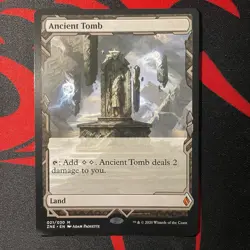 MTG Ancient Tomb Zendikar Rising Expedition 021/030 **Small Crease On Back** - Image 3