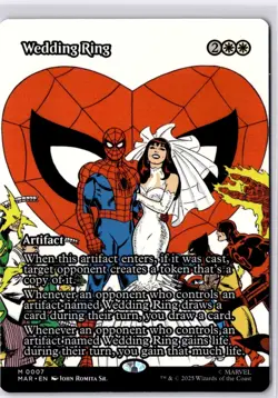 Wedding Ring (Borderless) Marvel Universe Eternal-Legal Regular NM M 0007 - Image 1