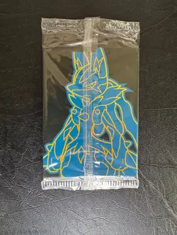 SEALED Pokemon TCG Riolu Black Star Promo #010 Full Art Holo Illustration Card - Image 2