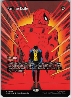 MTG Path to Exile (Borderless) Normal NM Marvel Universe Eternal-Legal Magic 4 - Image 1