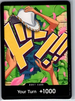 DON!! Card (Robin) Foil English Premium Booster - One Piece Card - NM - Image 1