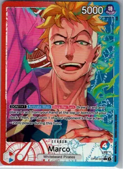 Marco (Alt Art) OP08-002 English Two Legends - One Piece Card - NM - Image 1