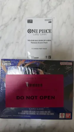 One Piece TCG OP-14 Booster Box Sealed ENGLISH + OP-14 Pre-Release Pack Sealed - Image 2