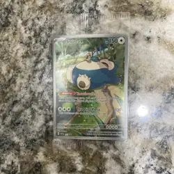 2023 Pokemon SV 151 Snorlax SVP EN Black Star Promo (Sealed In Original Package) - Image 1