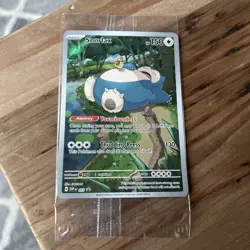 2023 Pokemon SV 151 Snorlax SVP EN Black Star Promo (Sealed In Original Package) - Image 1