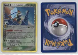 Beedrill Holo Pokemon EX Delta Species #1 2005 - Image 3