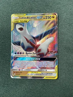 Pokemon Latias and Latios GX Tag Team Series 113/181 Ultra Rare - Image 1