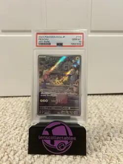 Pokemon Pikachu TCG SV2a 173/165 AR Scarlet & Violet 151 Card Japanese PSA 10 - Image 1