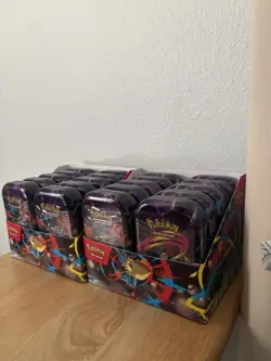2x Mega Hero’s Mini Tin Displays (20 Sealed Pokemon Tins) - Image 2