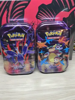2x Pokemon TCG Mega Evolution Heroes Mini Tin - Factory Sealed - Image 1