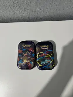 Pokemon TCG | Mega Evolutions | 2x Mega Heroes Mini Tin | NEW & SEALED - Image 1