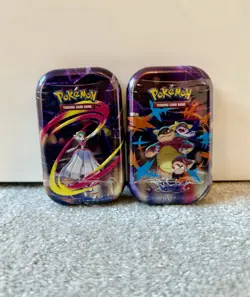2 x Pokemon TCG Mega Evolution Mega Heroes Mini Tins SEALED | FREE Delivery 🔥 - Image 1