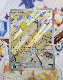 Joltik 150/142 - Illustration Rare - Stellar Crown - Pokemon Card - NM/M - Image 3