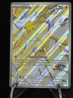 JOLTIK 150/142 Stellar Crown Illustration Rare - SCR en - Pokemon English - Image 1