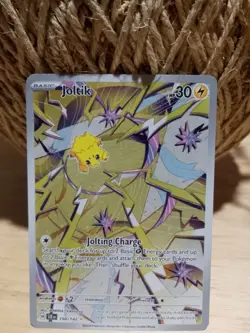 Joltik - 150/142 - Illustration Rare - Stellar Crown - Pokemon Card - NM/M - Image 1