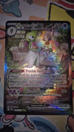 Pokemon Gardevoir EX TCG Holo Card 245/198 SV01 Scarlet & Violet Base Set NM - Image 1