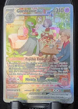 Gardevoir EX Scarlet & Violet Base Set Sir NM Full Art Card 245/198 SV01 - Image 3