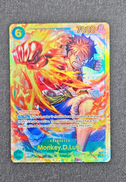 Monkey.D.Luffy SEC OP13-118 Carrying On His Will One Piece TCG - English - Image 2