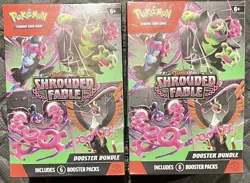 LOT OF 2 BOXES - Pokemon TCG Shrouded Fable Booster Bundle Factory Sealed NEW! - Image 1