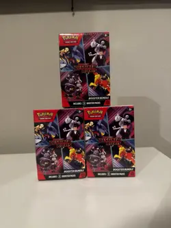 Pokemon TCG Destined Rivals Booster Bundle factory sealed lot of 3 - Image 1