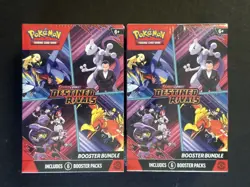 LOT of (2) Pokemon Scarlet & Violet Destined Rivals Booster Bundle Boxes Sealed - Image 1
