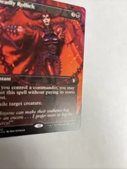 Deadly Rollick Borderless Nonfoil Card #0695 MTG LP - Image 2