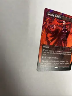 Deadly Rollick Borderless Nonfoil Card #0695 MTG LP - Image 5