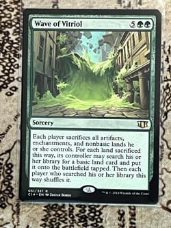 Wave of Vitriol - Commander 2014 - 51 - #Lightly Played Magic the Gathering - Image 1
