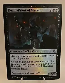 Death-Priest of Myrkul MTG Adventures in the Forgotten Realms Foil - Image 1