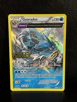 Pokemon GYARADOS Ancient Origins Prerelease Holo Black Star Promo XY60 - Image 1