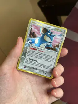 NIDOQUEEN [Delta Species] 7/101 EX Dragon Frontiers REVERSE HOLO Pokemon card NM - Image 2