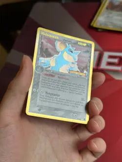 NIDOQUEEN [Delta Species] 7/101 EX Dragon Frontiers REVERSE HOLO Pokemon card NM - Image 3