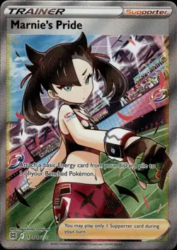 Marnie's Pride 171 Brilliant Stars English Pokemon Card B26 NM - Image 1